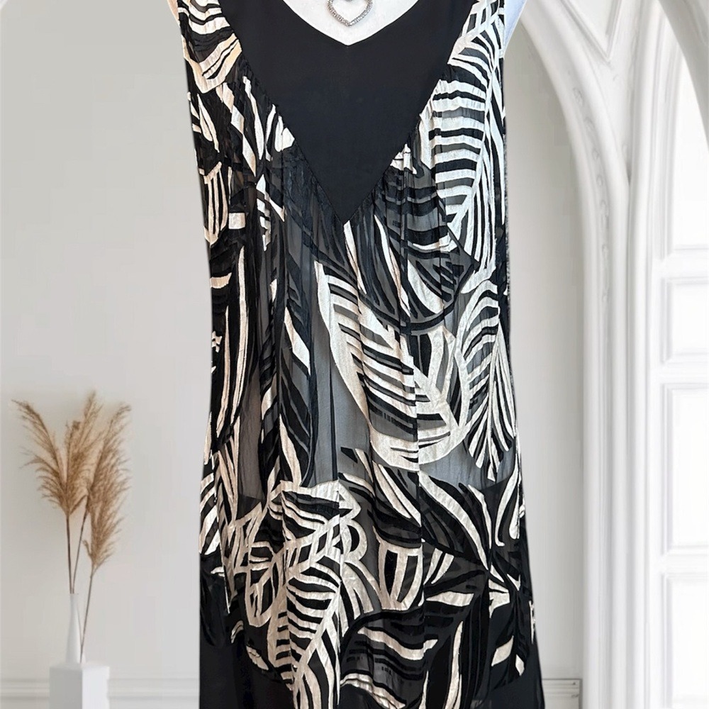 Redhead New Zealand Designer Velvet Tunic Top Swim cover Sz 10 Made in NZ - Picture 4 of 8